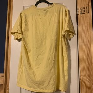 Yellow polo t-shirt